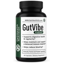 OptiHealth Nutrition® GutVibe™ PhD-Formulated Probiotic, Bloating & Digestive Health Support, Saccharomyces Boulardii, Bifidobacterium Infantis, Bacillus Subtilis & Lactobacillus Acidophilus, 22B CFU
