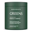 BodyHealth Greens Enhanced with PerfectAmino - Daily Superfood Green Apple Smoothie Powder with Vegetables, Fruit, Antioxidants, Prebiotics, Probiotics, Fiber, and Protein - 40 Servings