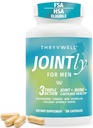 Joint Supplements for Men | 14-in-1 Joint Bone & Cartilage Support | Glucosamine Chondroitin MSM Turmeric Boron Magnesium | FSA Eligible | HSA Eligible | Lab Tested | 120 Capsules
