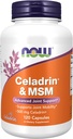NOW Συμπληρώματα Τροφίμων, Celadrin® & MSM, 500 mg Celadrin®, Προηγμένη Κοινή Υποστήριξη*, 120 Κάψουλες