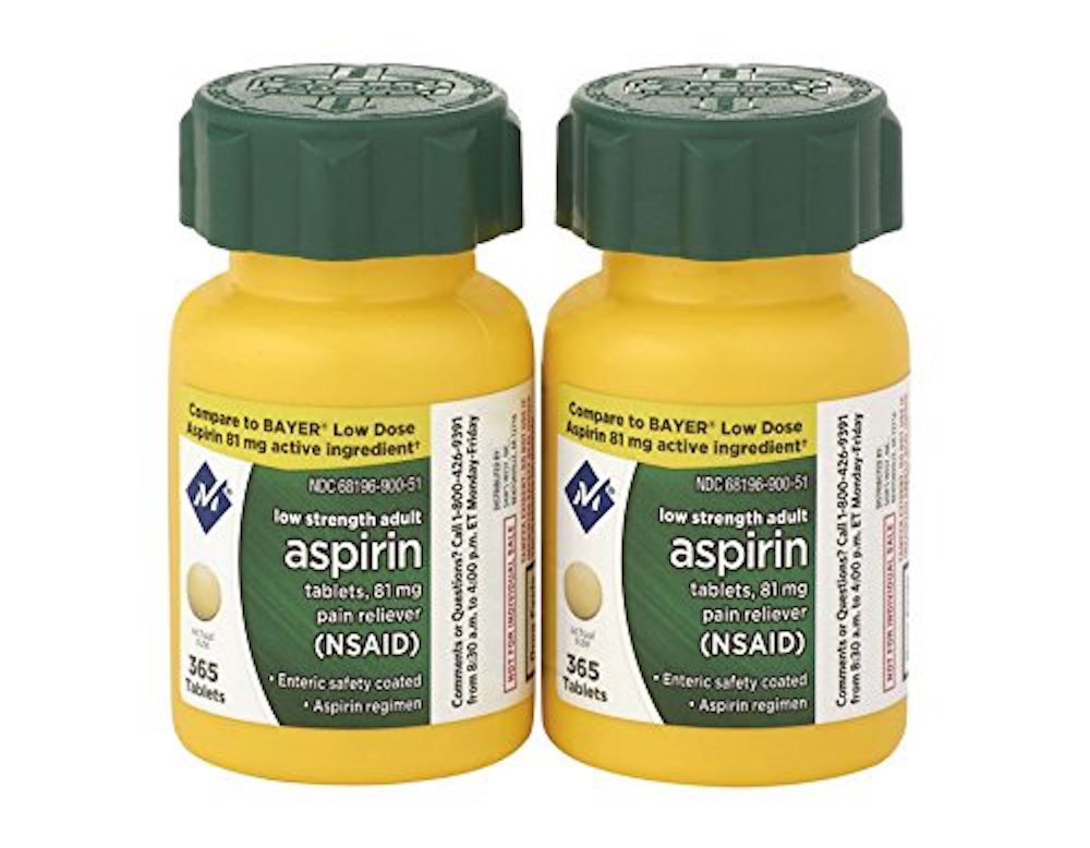 Member's Mark Aspirin 81mg,730 Count (Pack of 2)