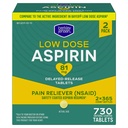 berkley jensen Aspirin 81mg Low-Dose Tablets, 365 Count (Pack of 2)