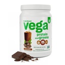 Vega Protein and Greens Protein Powder, Chocolate - 20g Plant Based Protein Plus Veggies, Vegan, Non GMO, Pea Protein for Women and Men, 1,2 lbs (Packaging May Vary)