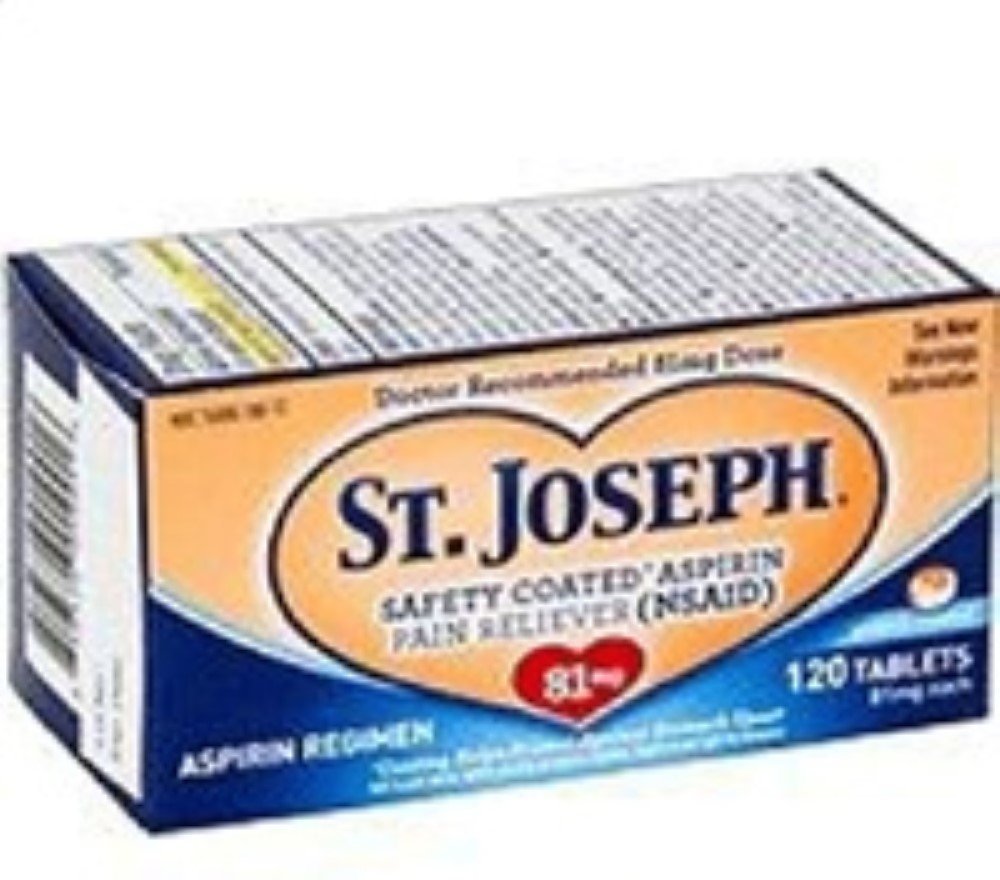 St Joseph Aspirin Tabs 81 Size 120ct St Joseph Aspirin Tabs 120ct