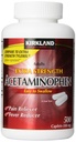 Kirkland Extra Strength Non-Aspirin Acetaminophen Caplets, 500 mg, 1000 Count