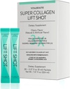 VITALBEAUTIE Liquid Collgen for Women, SuperCollagen Lift Shot - Premium Multi Collagens Peptides Type I, II, III, V, X 1500mg με Hyaluronic, Vitamin C, Third Party Certified, Υψηλή Απορρόφηση