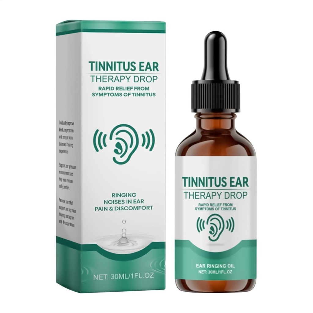Dry Ear Drops - 30ml Acetic Acid Ear Drops | Antibiotice Eardrops for Adults | Eardrops for Clogged Ears | Cleaning Liquid Soothing Earwax Remover to Keep Ears Healthy, Daily Use Home Travel - 30ml