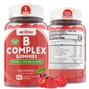 Βιταμίνη Β Σύμπλεγμα Gummies, Vegan Βιταμίνη Β Gummies με 2000 mcg Methyl B12, Methyl Folate 