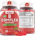 Βιταμίνη Β Σύμπλεγμα Gummies, Vegan Βιταμίνη Β Gummies με 2000 mcg Methyl B12, Methyl Folate 