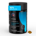 MitoQ Advanced EPA Omega-3 – High-Purity 800mg EPA Fish Oil Supplement | with Vitamin K2, D3, E | Cardiovascular, Brain, Cellular Support | No Fishy Aftertaste | 60 Softgels