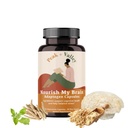 Κορυφή + Valley Nootropic Brain Support Supplement for Memory & Focus with Lion's Mane Mushroom & Ashwagandha - 60 Ct Adaptogen Κάψουλες - Ενήλικες/Seniors - Γνωστική, Εγκεφαλική ομίχλη, Ενεργειακή Φόρμουλα