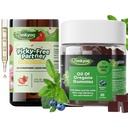 Q'ankyaq Oregano Oil with Black Seed Oil Organic Gummies for Kids and Adults | 6-in-1 Oregano Oil Supplement, Sulforaphane Supplement for Kids, Appetite Booster, & Vegetable Nutrition Gap