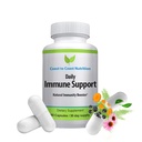 Daily Immune Support Supplement – Sambucus Elderberry with Zinc and Vitamin C Immunity Support Supplement - Natural Immune System Defense. 60 Capsules 1,119 mg