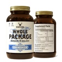 Heart & Soil – Whole Package – 100% Grass Fed & Finished Testicle, Liver & Blood Extract – Supports Male Reproductive Wellness, Hormonal Health, Energy Output & Physical Endurance – 180 Capsules