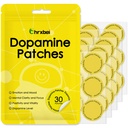 Dopamine Patches, Extra Strength Plant-Based Formula, Vegan Mood Balance Patch for Men and Women, 30 Count