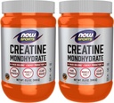 NOW Sports Nutrition, Creatine Monohydrate Powder, Mass Building*/Energy Production*, 21.2-Ounce (Pack of 2)