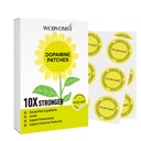 Dopamine Patches Extra Strength, Vegan Mood & Motivation Support, Plant-Based Formula for Daily Mental Wellness, Supports Balance for Men & Women, 60 Count