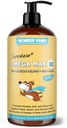 Fish Oil Wonder Paws για σκύλους - Ωμέγα 3 για σκύλους από τον σολομό της Αλάσκας, Cod & Krill Oil - EPA DHA λιπαρά οξέα - λιγότερο χύτευση & φαγούρα - δέρμα, κοινή, ανοσοποιητική & καρδιακή υγεία - συμπλήρωμα υγρού (32 oz)