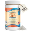 Liz Cruz Super Salts - Ηλεκτρολύτες, Ενυδατική Σκόνη w/ Νάτριο, Μαγνήσιο, Ασβέστιο, Κάλιο, Κουρβάδες Ravings, Χωρίς Ζάχαρη ή Τεχνητή Γεύση