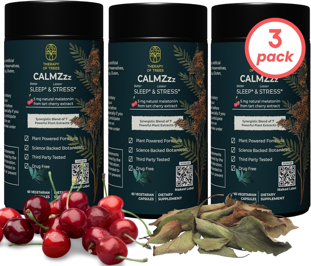 Advanced Sleep Aid with Melatonin and 7 Super Plants 