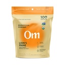 Om Lion’s Mane Mushroom Powder - Organic Mushroom Supplement and Nootropic - Υποστήριξη Μνήμης, Εστίασης και Νεύρων Υγείας, 7.05 oz (100 Services)