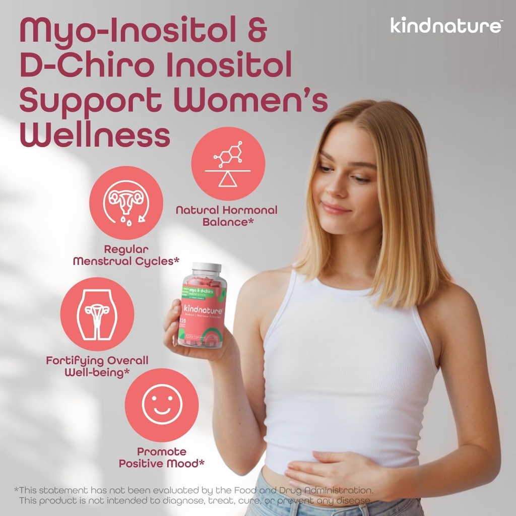 nynature Dual-Pack: Myo-Inositol & D-Chiro Gummies για την Υγεία και την Υψηλή Απορρόφηση Μαγνήσιο Gummies για την ηρεμία και τον ύπνο