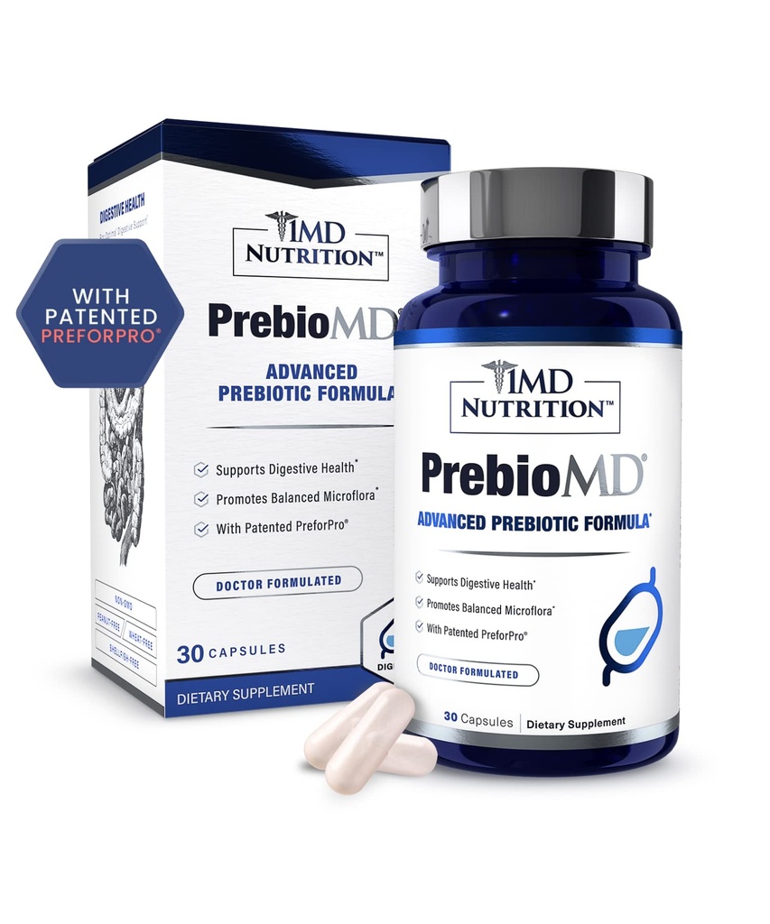 1MD Διατροφή PreBioMD - Προβιοτικό με PreforPro® 