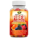 Nature's Potent Fiber Gummies for Adults – Prebiotic Fiber Supplement Gummies, Daily Fiber Support, Digestive Wellness Gummies, Great Tasting Easy-to-Take Fiber, 60 Gummies