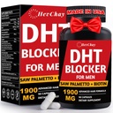 DHT Blocker for Men | Extra Strength Saw Palmetto & Biotin Hair Growth Supplement - Hair Growth Vitamins - Hair Regrowth - Natural Hair Loss Supplements for Men - Proprietary Herbal Blends,90 Capsules