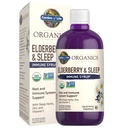 Garden of Life Organics Elderberry Zinc Immune Support for Adults and Kids 12 and Older with Vitamin C - Organic Elderberry & Sleep Immune Syrup Liquid with Sleep Herbs, No Added Sugars, 6.59 fl oz