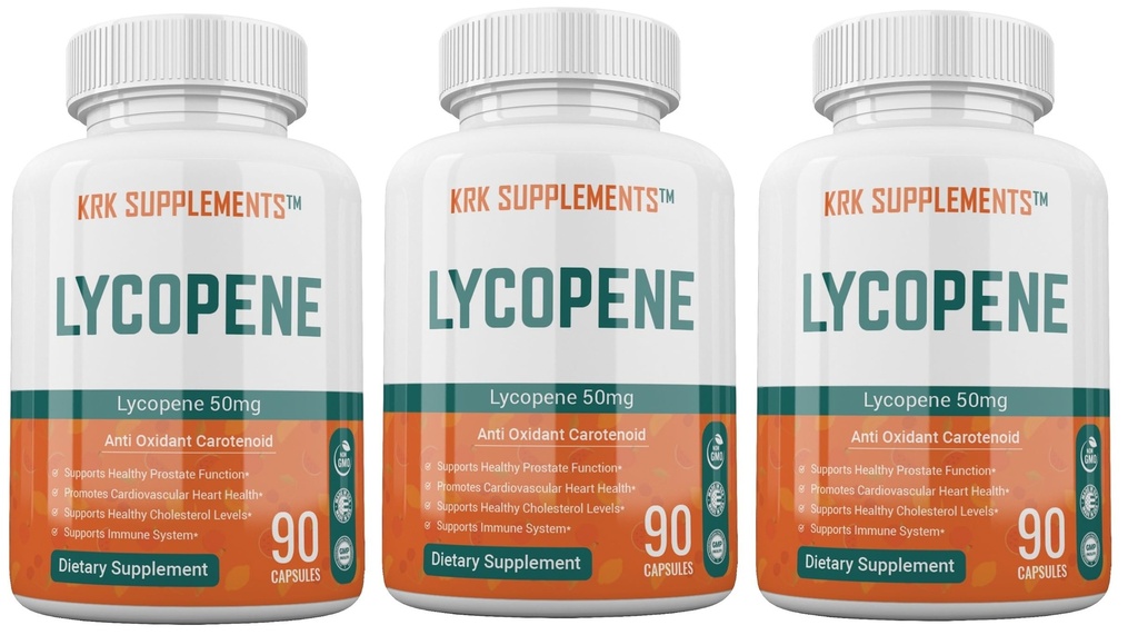 3 φιάλες λυκοπένιο 50mg 270 συνολικά καψάκια