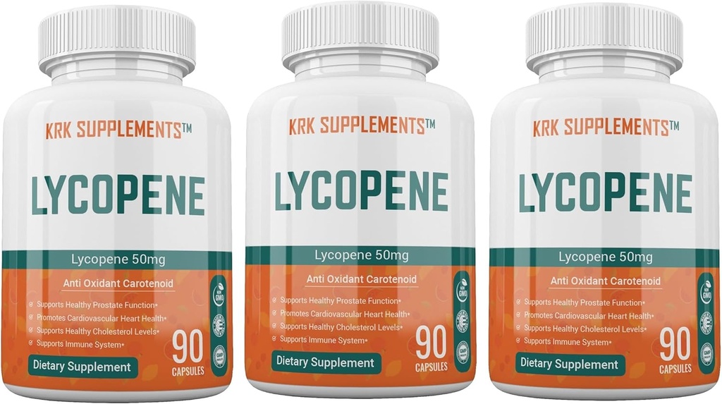 3 φιάλες λυκοπένιο 50mg 270 συνολικά καψάκια