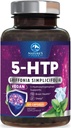 5-HTP Supplement - Extra Strength 5HTP (5-Hydroxytryptophan) Griffonia Simplicifolia 200mg Per Serving - 5HTP Supports Restful Sleep, Natural Calm, & Brain Health - Bottled in the USA - 120 Capsules