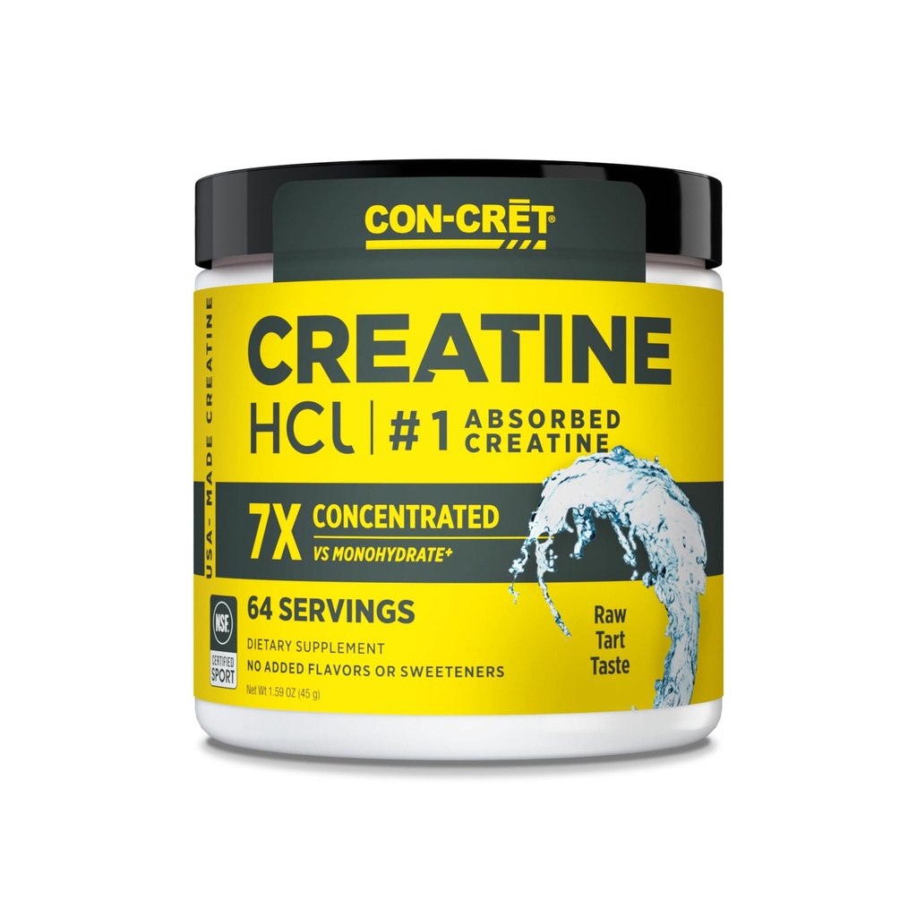 CON-CRET Creatine HCl Powder 