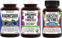 FarmHaven Magnesium Glycinate & Malate + Milk Thistle + Digestive Enzymes with Probiotics