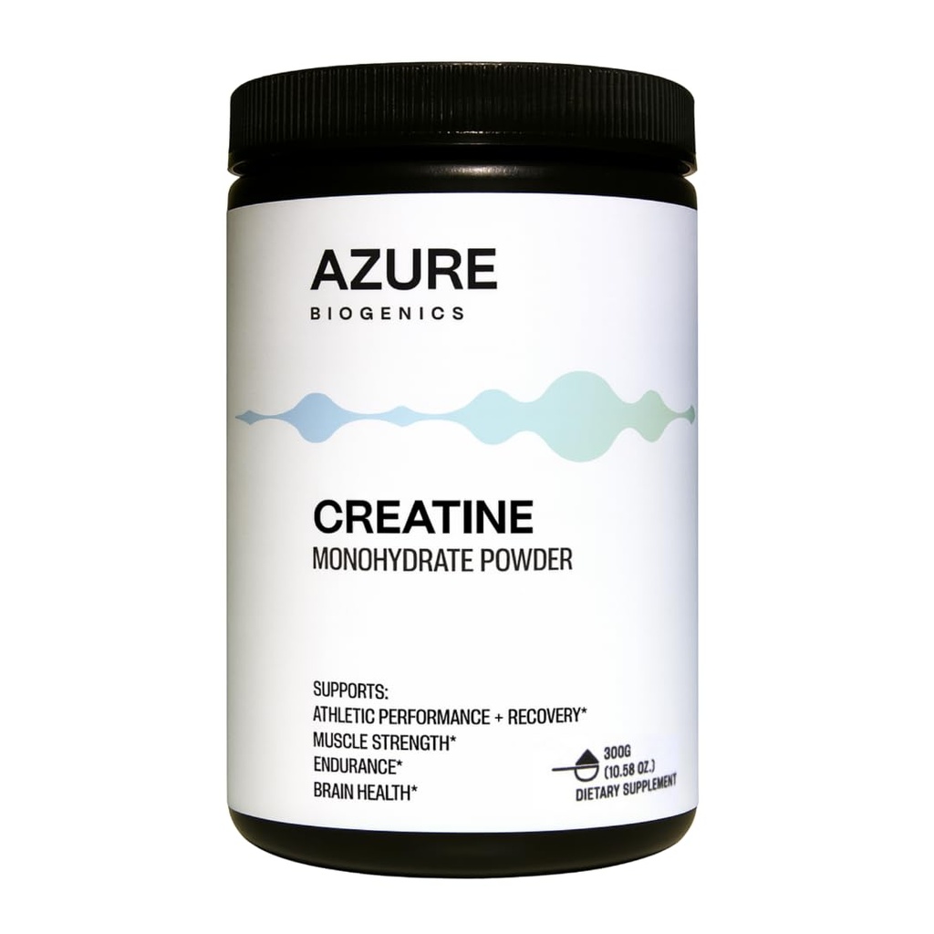 Micronized Creatine Monohydrate Powder 300g - Supports Workout Performance, Strength & Training Output*- Unflavored Creatine Powder for Men & Women - Vegan, Non-GMO, No Fillers
