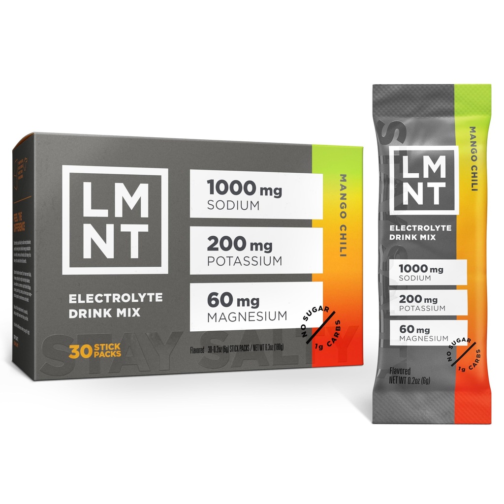 LMNT Zero Sugar Electrolytes - Mango Chili Salt 