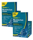 MagniLife Relaxing Leg Cream, Restless Legs, Deep Penetrating Topical for Pain, Naturally Soothe Cramping, Discomfort, and Tossing with Lavender and Magnesium - 2 Packs of 4oz
