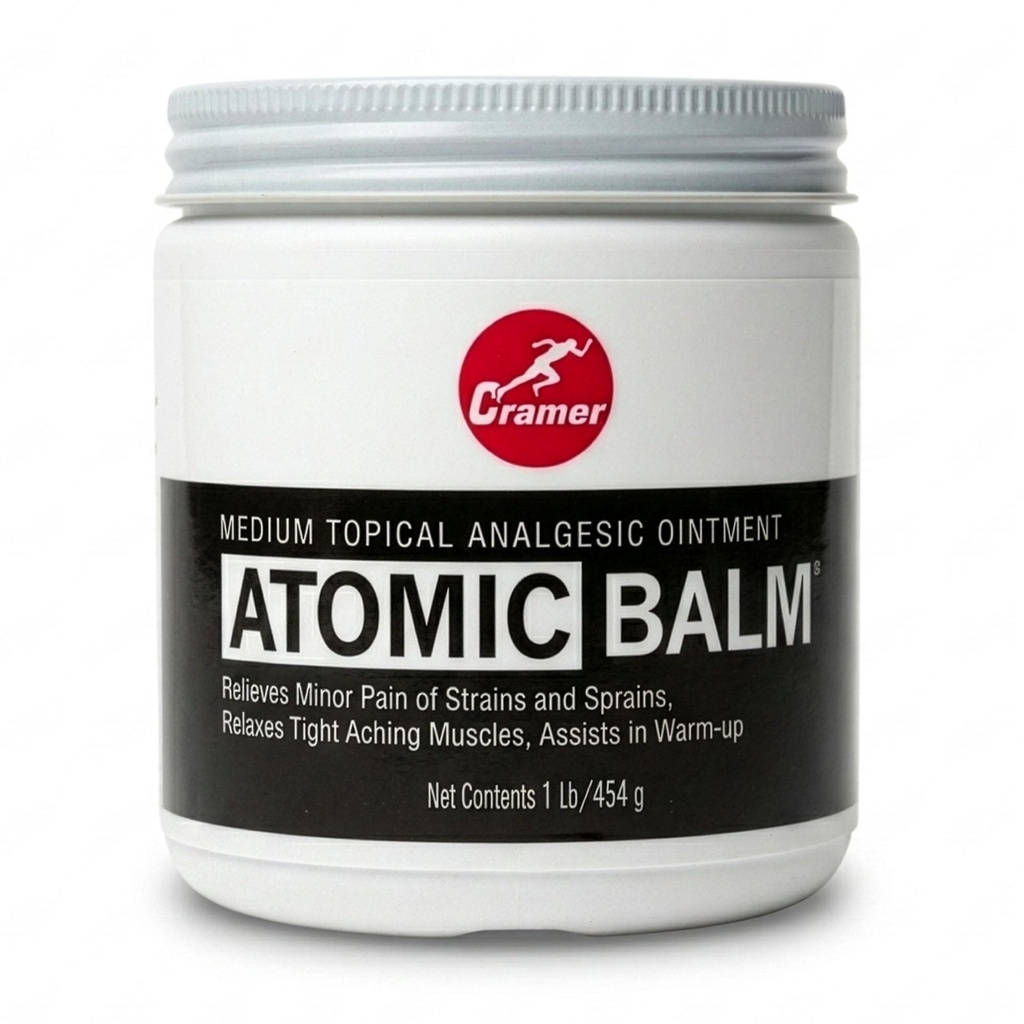 Cramer Atomic Balm, Medium Strength Warming Pain Reliever for Relieving Minor Pain From Strains & Sprains, Relaxing Tight Muscles, & Assisting in Warm-Up for Athletes, Relieve Joint & Arthritis Pain