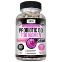Kaya Naturals Probiotic 50 Billion CFU - Probiotics for Women, Probiotics for Men and Adults, Natural - Gut Health & Immune Support Supplement - Provides Digestive Support - 60 Vegetable Capsules