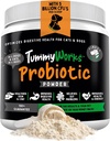 TummyWorks Probiotic Powder for Dogs & Cats. Προβιοτικά για Digestive Υγεία, Ανοσολογική Υποστήριξη, Διάρροια, Αέριο, Itsing & Εποχικές Αλλεργίες. Με Digestive Enzymes & Πρεβιοτικά. Κατασκευασμένο στις ΗΠΑ - 160 Scoops