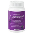 Organic Black Elderberry Capsules,3-in-1 Gut Support Complex with Zinc & Vitamin C,Support Immune & Digestive Wellness Supplement,Non-GMO,Gluten Free,90 Capsules
