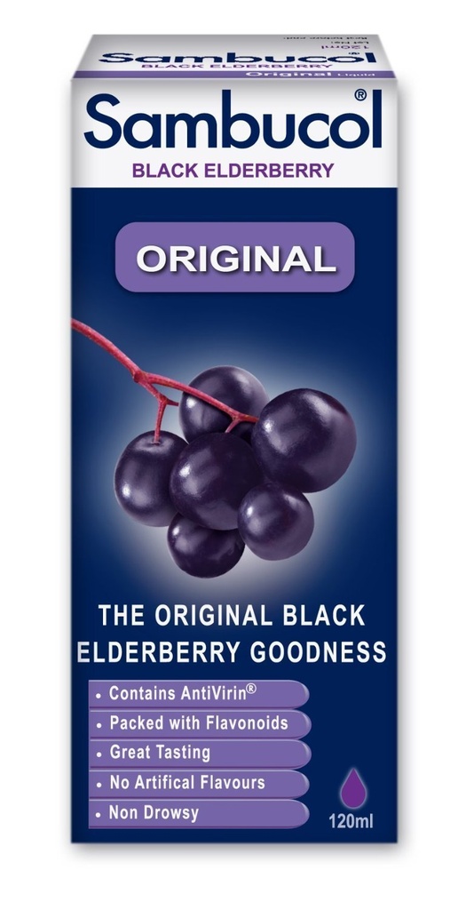 Sambucol Original Black Elderberry Extract (120ml)