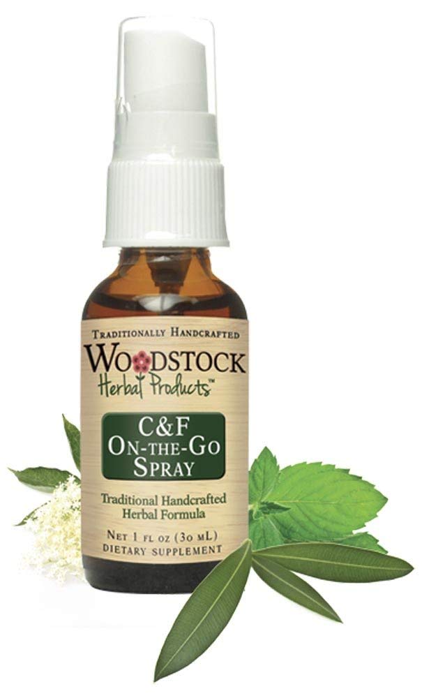 C&F Seasonal Support, 1oz Organic Herbal Immune Formula with Spray & Dropper Lids