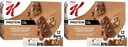 Special K Bar Protein Meal Bars, 12g Protein Snacks, Meal Replacement, Chocolatey Chip Cookie Dough, 19oz Box (12 Count) (Pack of 2)