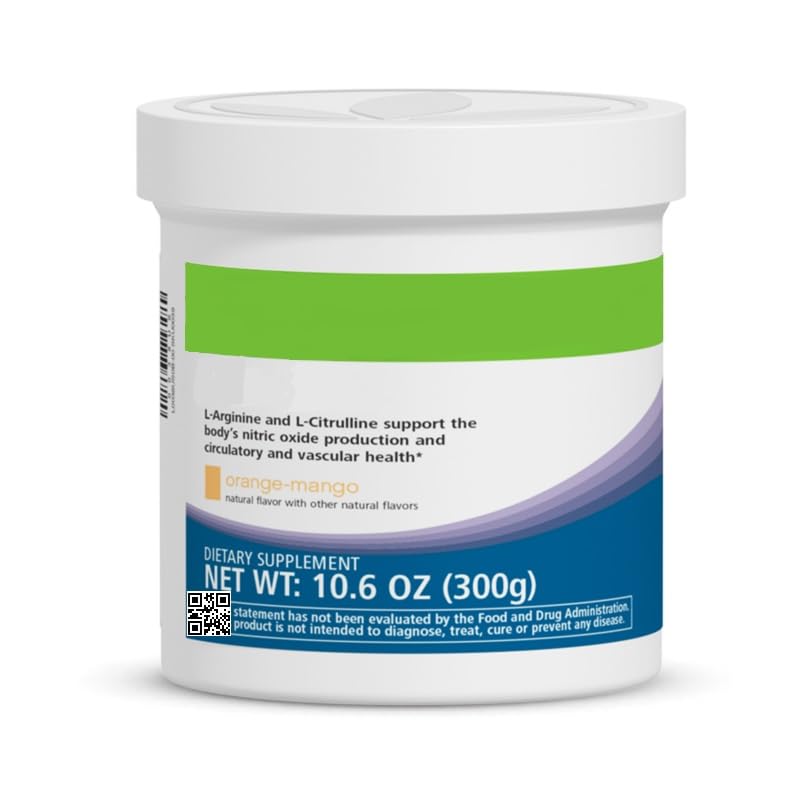 Herbal Nite: (Naturally Flavored)-Orange Mangoo-10.6 Oz. L- Arginine- and L- Citrulline Support