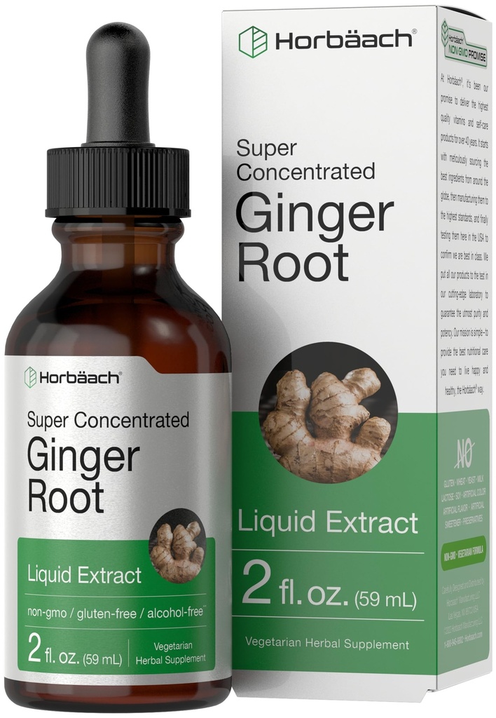 Horbäach Ginger Root Extract Liquid 