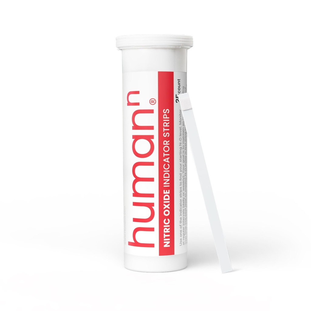 humanN - Nitric oxide I Indicator Strips - Δοκιμαστική σιελώδη επίπεδα νιτρίτη - 1 σωλήνας των 25 λωρίδες