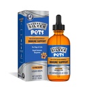 Sovereign Silver Pets Immune Support - Colloidal Silver, Bio-Active Silver Hydrosol, for Dogs and Cats 10 ppm, Liquid Dropper, 4 Fl Oz, (118 mL)