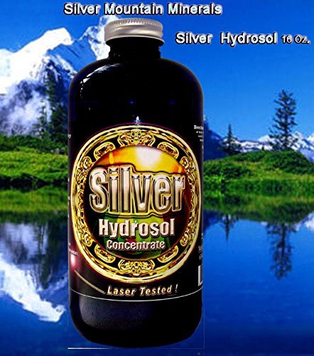 Silver Colloid (in Structured Water) 16 Oz. 240 ppm, Silver Mountain Minerals (Most Bioavailable)